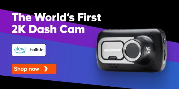 Nextbase Dash Cam 522GW - The Worlds First 2K 