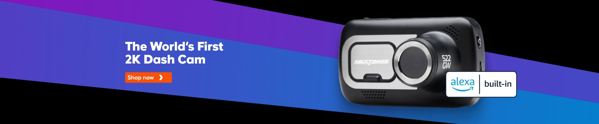 Nextbase Dash Cam 522GW - The Worlds First 2K 