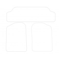 Vauxhall Frontera SWB (3 Xxl Pieces 0 Clips) Car Mats