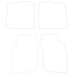 Volvo V40 & S40 1996 - 2004 (4 Pieces 0 Clips) Car Mats