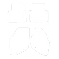 Volvo S80  To - 2006 (4 Pieces 0 Clips) Car Mats