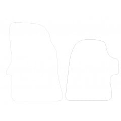 Mercedes-Benz Sprinter MK2 1999 - 2005 (2 Pieces 0 Clips) Car Mats