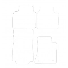 Mercedes-Benz S-Class S430l Auto Limo 1999 - Current (4 Xl Pieces 2 Clips) Car Mats