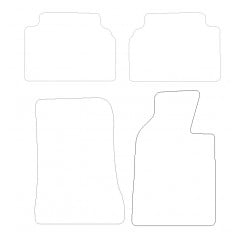 BMW   E34 5 Series 1961 - 1965 (4 Pieces 0 Clips) Car Mats