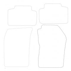 Alfa Romeo GT 2004 - 2010 (4 Pieces 0 Clips) Car Mats