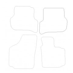 Seat Altea  2004 - 2008 (4 Pieces 0 Clips) Car Mats