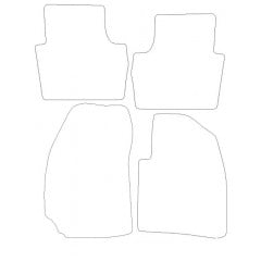 Fiat Croma 2005 - Current (4 Pieces 0 Clips) Car Mats