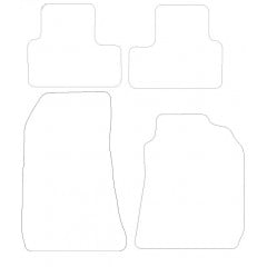 Alfa Romeo 159 2004 - 2011 (4 Pieces 0 Clips) Car Mats