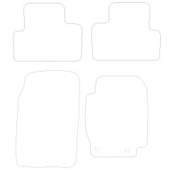 Suzuki Grand Vitara  2006 - 2015 (4 Pieces 0 Clips) Car Mats