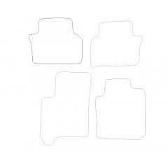 Vauxhall Meriva  2000 - 2005 (4 Pieces 0 Clips) Car Mats