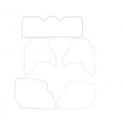 Nissan Pathfinder  2005 - 2010 (5 Xl Pieces 1 Clips) Car Mats