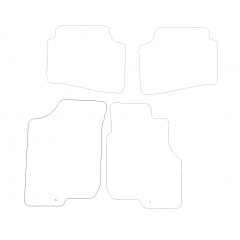 Kia Ceed ProCeed 2008 - 2012 (4 Pieces 2 Clips) Car Mats