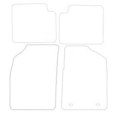 Ford Ka  2009 - 2013 (4 Pieces 2 Clips) Car Mats