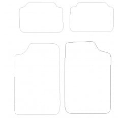 Peugeot 309  1985 - 1993 (4 Pieces 0 Clips) Car Mats