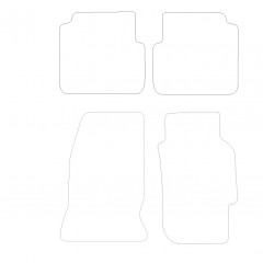 Rover 600  1993 - 2000 (4 Pieces 0 Clips) Car Mats