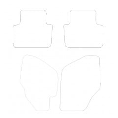 Volvo S80  To - 2006 (4 Pieces 0 Clips) Car Mats