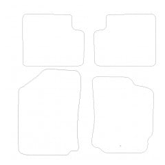 Subaru Justy 1986 - 2006 (4 Pieces 1 Clips) Car Mats