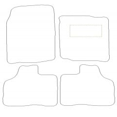Suzuki Vitara SWB 2003 - 2005 (4 Pieces 0 Clips) Car Mats