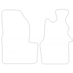Renault Master  2003 - 2010 (2 Pieces 0 Clips) Car Mats