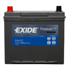 EXIDE PREMIUM BATTERY 155 45AH 390CCA L237 X W127 X H225 1/3B1 HOLDOWN