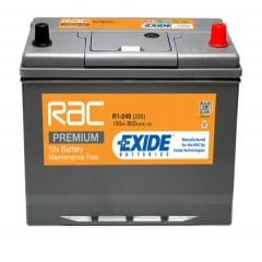 RAC R1-249(335) EXIDE BATTERY 335 95AH 800CC L306 X W173 XH222 0/1 B1