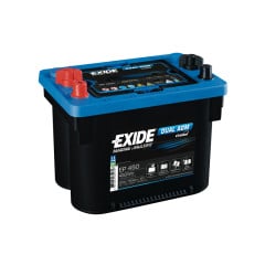 EXIDE AGM SPIRAL WOUND 50AH 750CCA L260 X W172 X H205