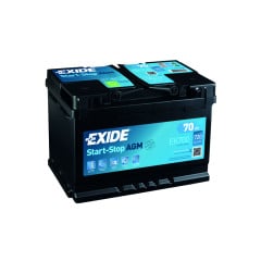 A1*DNS* EK720 EXIDE AGM 096 BATTERY 72AH 760CCA L278 X W175 X H190 0/1