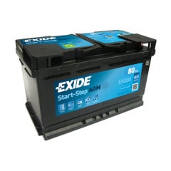 A1 EK820 EXIDE AGM 115 BATTERY 82AH 800CCA L315 X W175 X H190 0/1