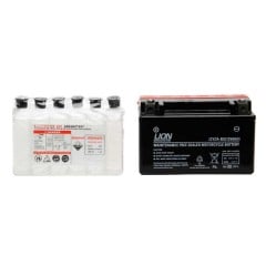 MOTORCYCLE BATTERY LTX7A-BS L150 x W87 x H93 (pos left)