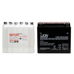 MOTORCYCLE BATTERY LTX20L-BS L175 x W87 x H155 (pos right)