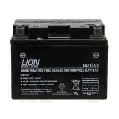 Lion Motorcycle Battery YTZ12S (Factory Sealed)