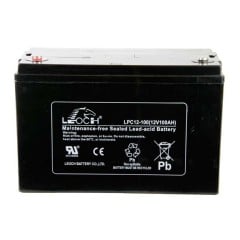 Leoch VRLA Sealed Battery - 12V 100Ah