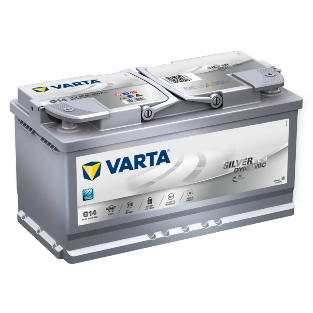 A1 VARTA AGM BATTERY 019 95AH 850CCA L353 X W175 X H190 0/1 B13