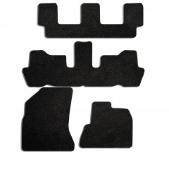 Citroen C4 Picasso (3 Row Set) 2007 - 2013 (4 Xxl Pieces 2 Clips) Car Mats