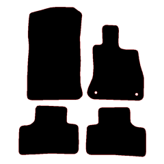 Mercedes GLC MHEV 2022 - Current (4 Pieces 4 Clips) Car Mats