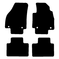 MG ZS Driver clip location 298mm 2025 - Current (4 Pieces 4 Clips) Car Mats