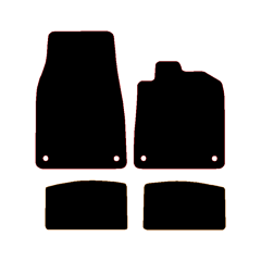 Audi E-tron GT 2022 - Current (4 Pieces 4 Clips) Car Mats