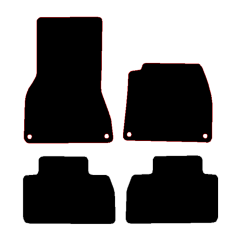 Porsche Macan EV 2024 - Current (4 Pieces 0 Clips) Car Mats