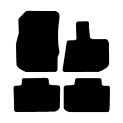 BMW iX3 2021 Electric - 2024 (8 Pieces 4 Clips) Car Mats