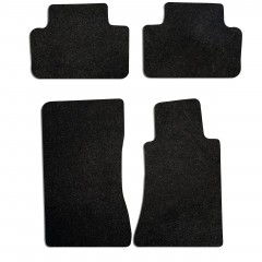 Mercedes-Benz C-Class (w203) 2000 - 2007 (4 Xl Pieces 2 Clips) Car Mats