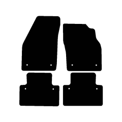 Volvo V40 & S40 2004 - 2012 (4 Pieces 0 Clips) Car Mats