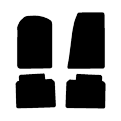 Maxus T90 EV Double Cab Pick Up (4 Pieces 0 Clips) Car Mats
