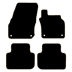 Cupra Terramar 2025 - Current (4 Pieces 4 Clips) Car Mats