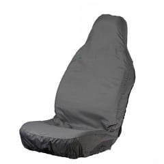 Universal 3D Stretch Front Seat Cover - Grey