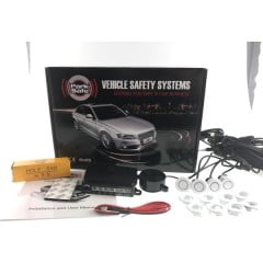 Park Safe 4pc Angled Mount Parking Sensor Kit (Front) - White