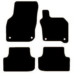 Audi A3 2020 - Current (4 Pieces 4 Clips) Car Mats