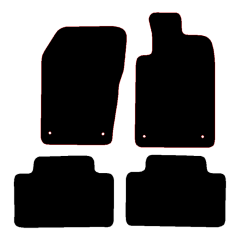 Jeep Grand Cherokee 2013 - 2022 (4 Pieces 4 Clips) Car Mats