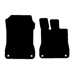 Mercedes SL SL500 R231 2012 - 2020 (2 Pieces 4 Clips) Car Mats