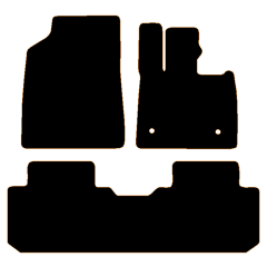BYD Seal U 2024 - Current (3 Pieces 2 Clips) Car Mats