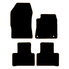 Peugeot 308 SW 2021 - Current (4 Pieces 4 Clips) Car Mats